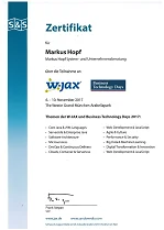 W-JAX Zertifikat